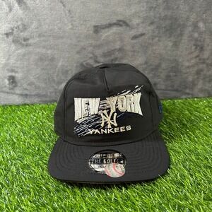 New Era New York Yankees The Golfer Snapback Hat MLB Baseball Black Mens NWT